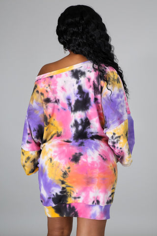 2pc Getting Cozy Dress Set