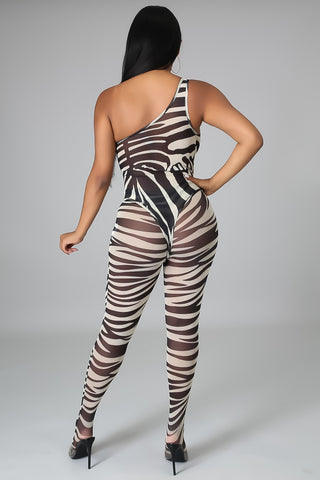 Wild For You Bodysuit Legging Set