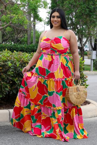 Miss Miami Dress Plus