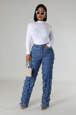 Tied Up Jeans (7pcs)