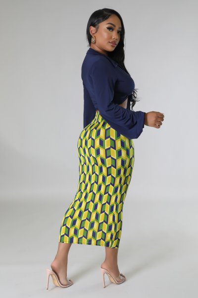 Neya Skirt Set