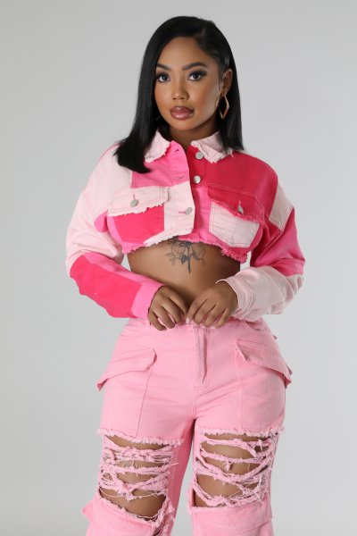 Patchy Days Jacket (Top Only)