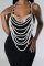 Draped In Pearls Body Chain